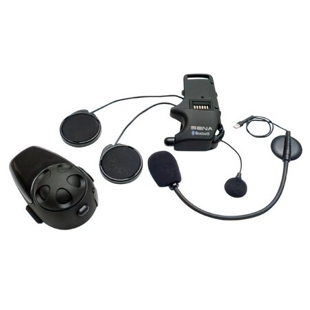bell helmet bluetooth kit LEXIN B4FM Motorcycle Headset, 10 Riders Bluetooth Intercom, Universal IP67 Communication Systems with Music Sharing, Noise Cancellation, FM Radio, Fit for Snowmobile, 2 Pack The Jog Dial makes for an intuitive user interface that is much easier to control while riding The Best Motorcycle Bluetooth Headsets