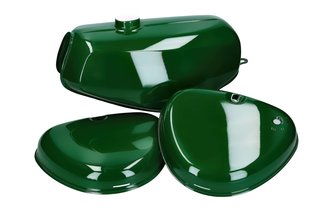 Set de Tanque de Gasolina y Tapas Laterales Verde Simson S50