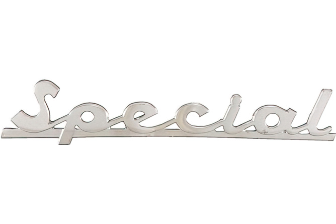 Logo Vespa Special Chromé