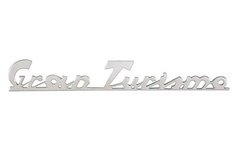 Logo Vespa Gran Turismo Chromé