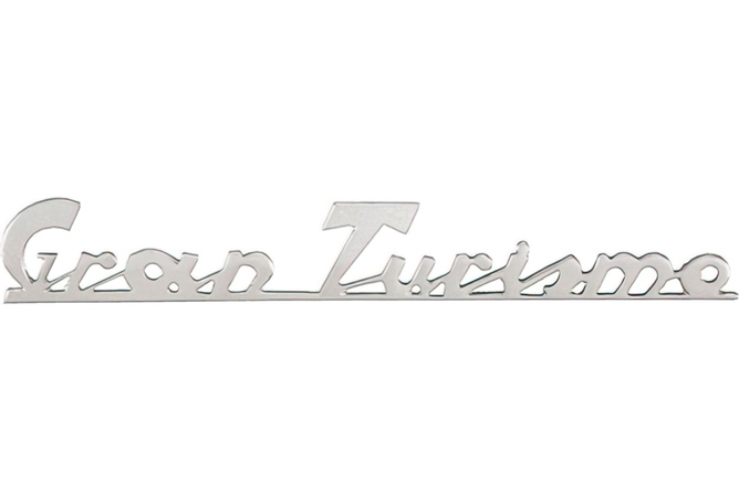 Logo Vespa Gran Turismo Chromé
