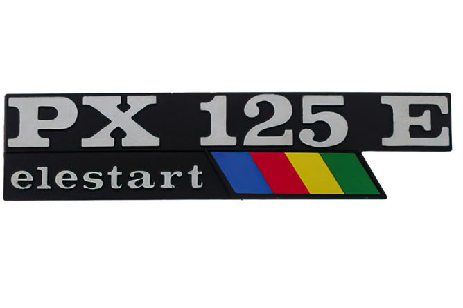 Logo Vespa PX 125 E Elestart