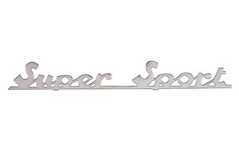 Emblema Anagrama Vespa Super Sport Cromo