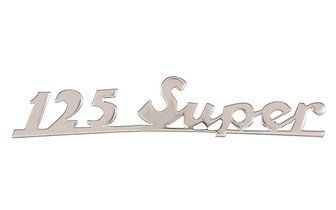 Emblema Anagrama Vespa Super 125cc Cromo