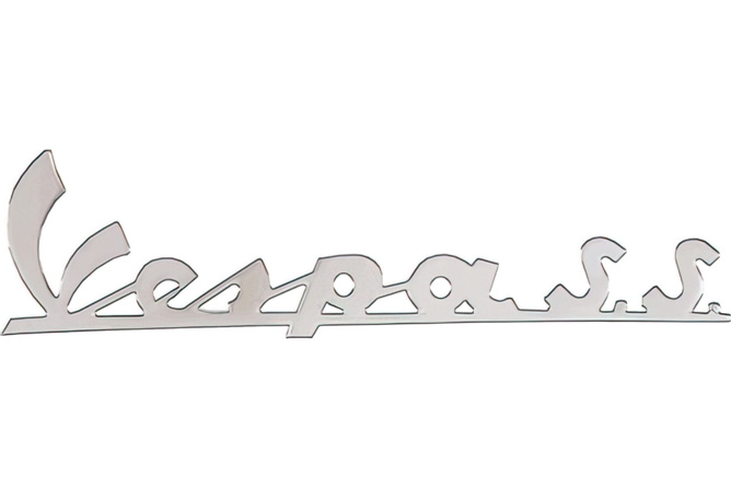 Logo Vespa SS cromato
