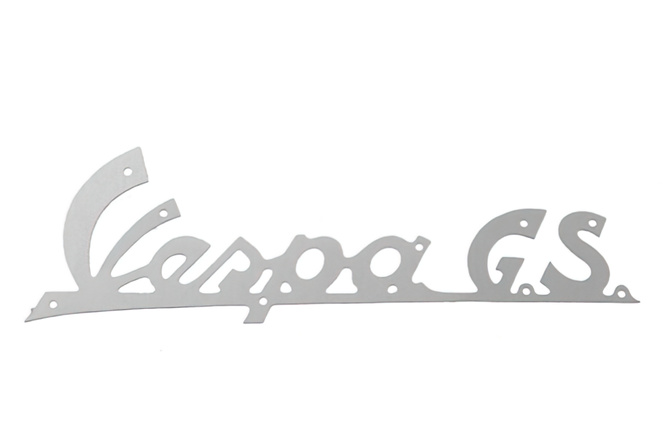 Logo Vespa GS chromé