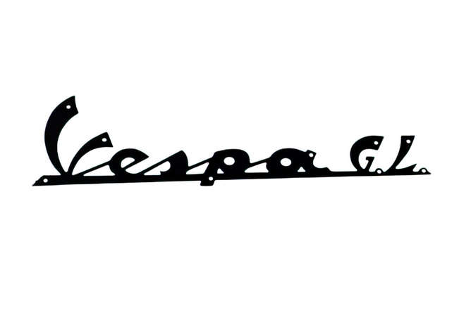 Logo Vespa GL noir