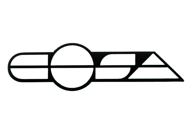 Logo Vespa Cosa Noir/Blanc