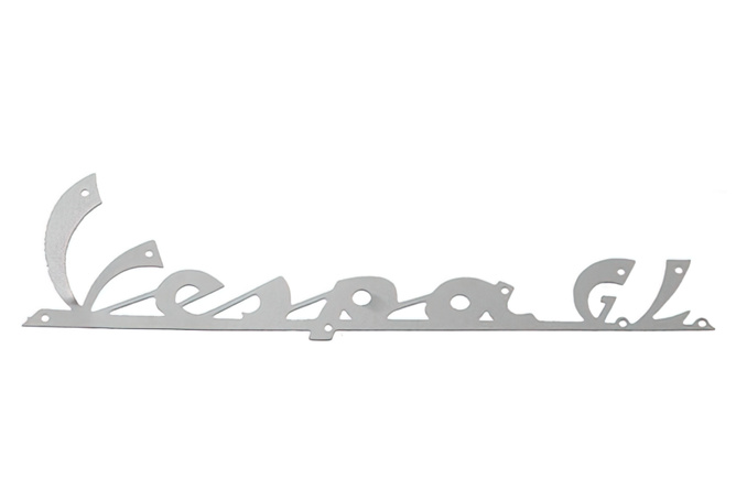 Logo Vespa GS cromato