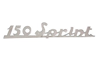 Logo Vespa Sprint 150cc Chromé