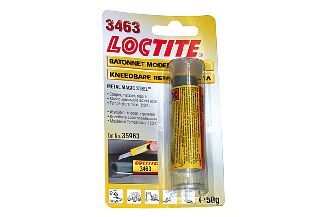 Pâte spécifique, Loctite 3463 résine époxy bi-composant acier 50gr