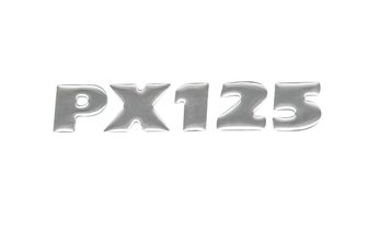 Emblem Vespa PX125 chrom