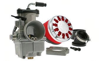 Kit Carburador Malossi DellOrto VHST 28mm + Colector de Admisión y Filtro de Aire Piaggio