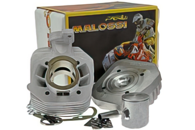 Malossi Cylinder Kit aluminium 50cc "MHR Replica" piston pin=10mm scooters Morini AC 