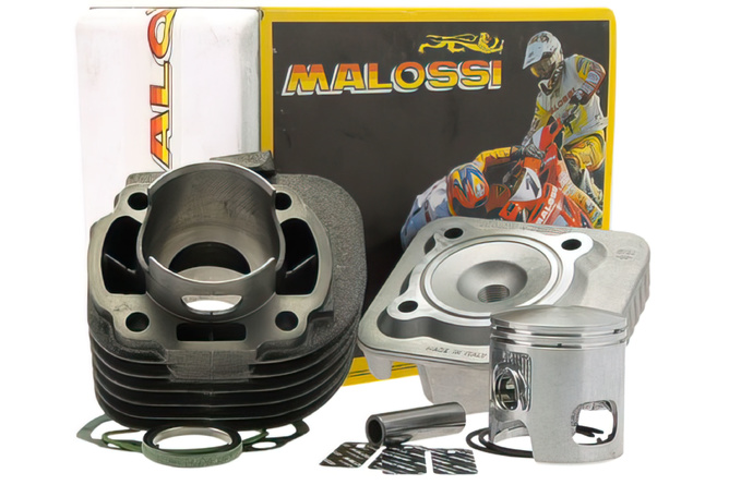 Cylindre culasse Malossi 70cc Sport fonte scooter CPI AC axe de 12mm 