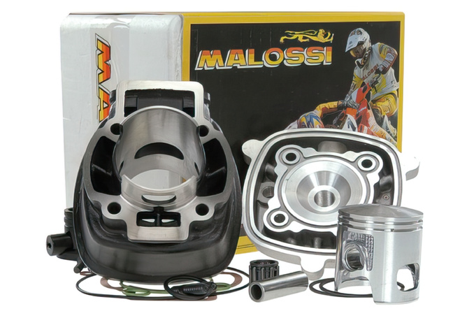 Cylindre culasse Malossi 70cc "Sport" fonte Piaggio NRG / Runner 