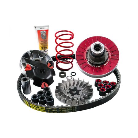 Variateur MALOSSI MHR Multivar 2000 kit d'embrayage automatique La Furia  Rossa pour MINARELLI horizontal/vertical 50ccm 2T AC/LC 6 rouleaux 19x15,5  mm 3,5/3,8g