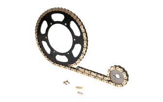 Chain Kit 11x53 - 420 D.108mm 6 holes Derbi GPR / Senda X-Treme