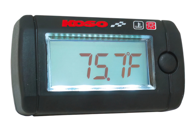 Thermometer / Temperaturmesser KOSO digital (0-120 °C), schwarz