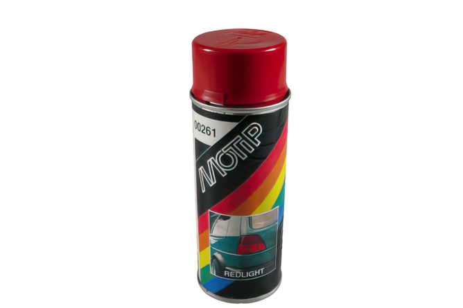 Pellicola Spray Motip Backlight, 400ml, rosso trasparente acquista