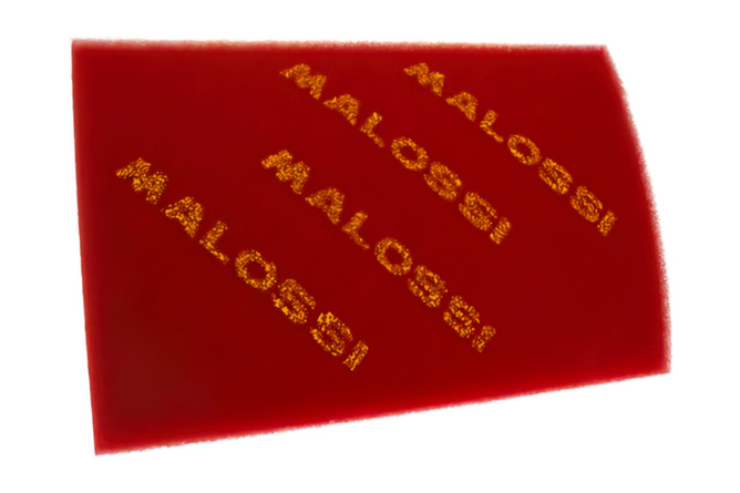 Mousse de filtre à air Malossi Doppia spugna rossa universale 210x297 mm