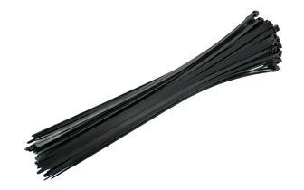 Kabelbinder 290x4.8mm schwarz (100 Stück)
