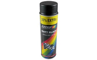 Pintura en Spray Motip 500ml Negro Mate (Aerosol)