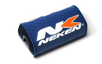Neken Handlebars  Fatbars 28mm light blue white with bar pad 