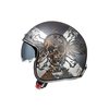 MT Helmets Jethelm Le Mans 2 SV Grau Ratschenverschluss