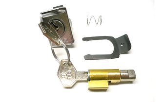 Zylinderschlossset 6mm (2x) mit Schlüsseln Zadi Vespa PX 125 - 200cc 2. Serie
