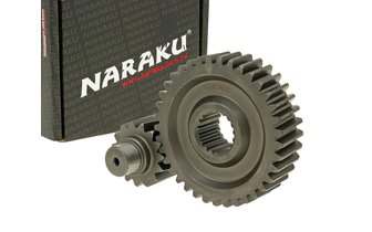 Transmisión Secundaria Naraku Racing 15/37 +20% p. GY6 125/150cc 152/157QMI