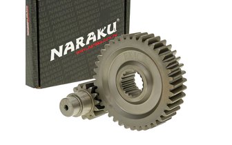 Getriebe sekundär Naraku Racing 14/39 +10% für GY6 125/150ccm 152/157QMI