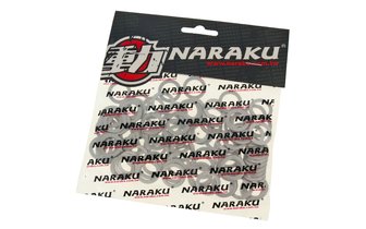 Rondelle alu Naraku 12x18x1,5mm (100 pcs.)