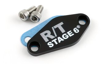 Ölpumpenabdeckung Stage6 R/T Minarelli AM6 / Derbi Senda Schwarz