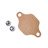 Couvercle Pompe à Huile KRM Noir AM6 Derbi – Cache Alu CNC Usinable 2 Faces, Look Racing Moderne