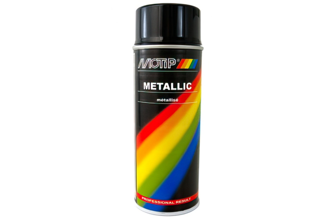 Spray paint Motip Acrylic paint Black Metallic Metallic