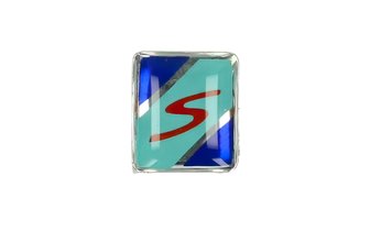 Emblema Anagrama Guardabarros S (para pegar) Vespa S 50 150cc Azul 