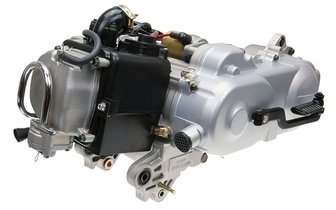 Motor komplett GY6 10 Zoll Felge, mit Sekundärluftsystem, 50cc (139QMB/QMA)