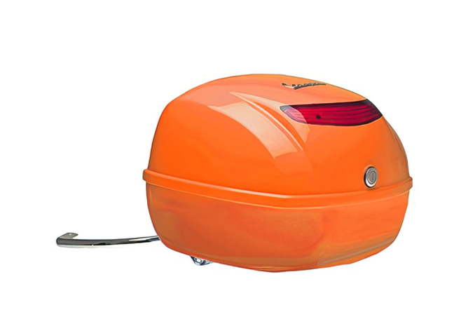 Top case kit Piaggio 32L Vespa LX / S 50 - 150cc orange 
