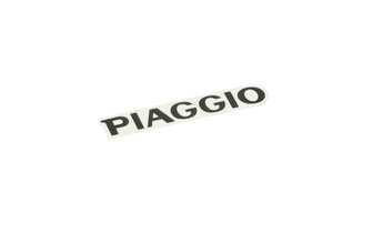 Emblem Beinschild "PIAGGIO" (zum Kleben) Piaggio 78x15mm schwarz