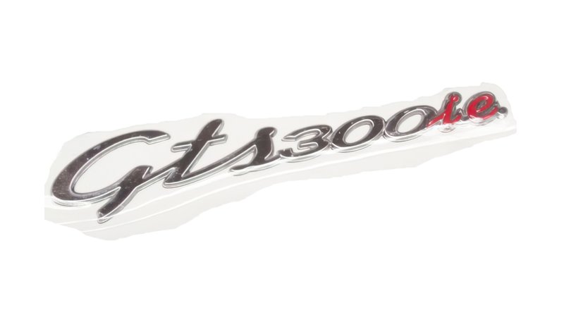 Schriftzug GTS 300 i.e. ,selbstklebend, 145x26mm, Seitenhaube für Vespa  GTS/GTS Super 125-300cc kaufen