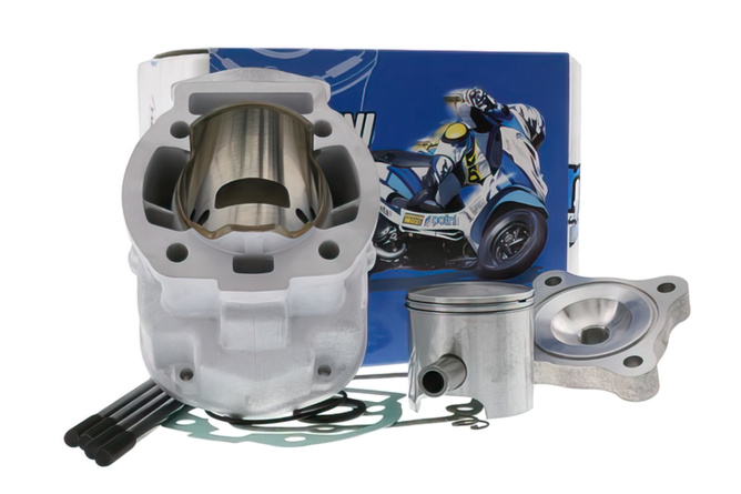 Cylinder Polini Racing 79cc aluminium 2 piston rings Derbi Euro 3 (D50B0) 