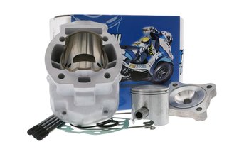 Cylinder Polini Racing 79cc aluminium 2 piston rings Derbi Euro 3 (D50B0)