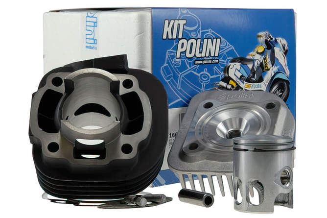 Cylindre piston Polini 50cc "Sport" fonte MBK Ovetto / Neo’s 