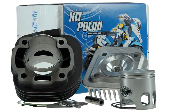 Cylindre culasse Polini 70cc "Sport" fonte MBK Ovetto / Neo's 