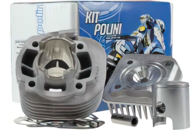 Cylinder Polini Evolution 50cc aluminium piston pin=12mm Yamaha Neo's / Ovetto 