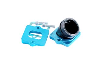 Pipe d'admission Polini pour carburateur PWK Piaggio NRG / Typhoon