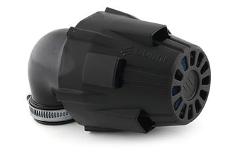 Filtre à air Polini Air Box d.32mm - L.135mm coudé 90° noir