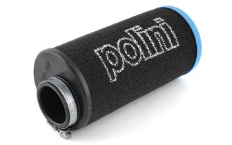 Luftfilter Polini Evolution gerade L=185mm B=85mm Anschluss 39mm PHBG schwarz