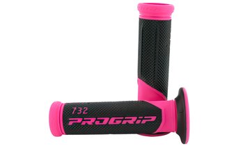 Lenkergriffe ProGrip 732 schwarz / pink